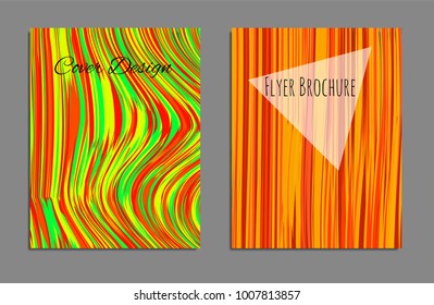 Minimal covers design. Bright colors. Future geometric template. Vector.