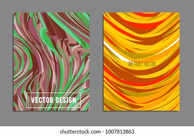 Minimal covers design. Bright colors. Future geometric template. Vector.