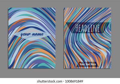 Minimal covers design. Bright colors. Future geometric template. Vector.