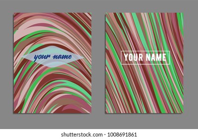Minimal covers design. Bright colors. Future geometric template. Vector.