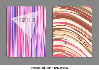 Minimal covers design. Bright colors. Future geometric template. Vector.
