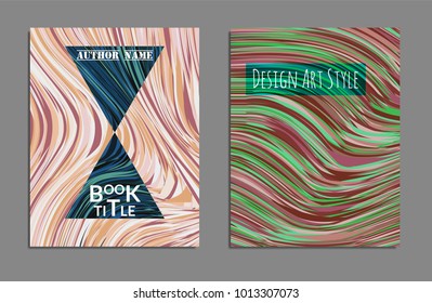 Minimal covers design. Bright colors. Future geometric template. Vector.