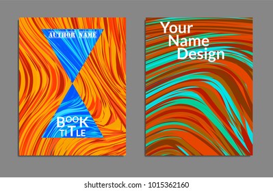 Minimal covers design. Bright colors. Future geometric template. Vector.