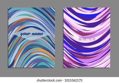 Minimal covers design. Bright colors. Future geometric template. Vector.