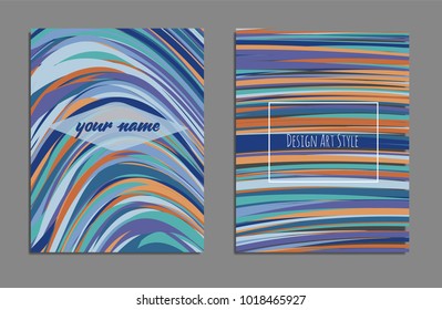 Minimal covers design. Bright colors. Future geometric template. Vector.