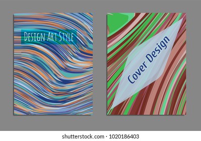 Minimal covers design. Bright colors. Future geometric template. Vector.