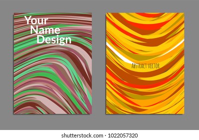 Minimal covers design. Bright colors. Future geometric template. Vector.