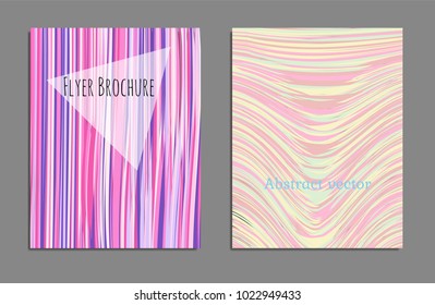 Minimal covers design. Bright colors. Future geometric template. Vector.