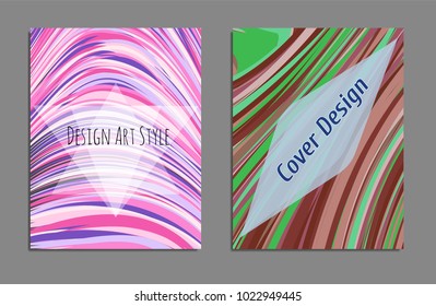 Minimal covers design. Bright colors. Future geometric template. Vector.