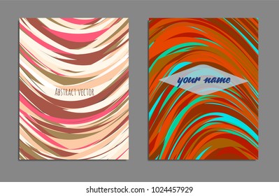 Minimal covers design. Bright colors. Future geometric template. Vector.
