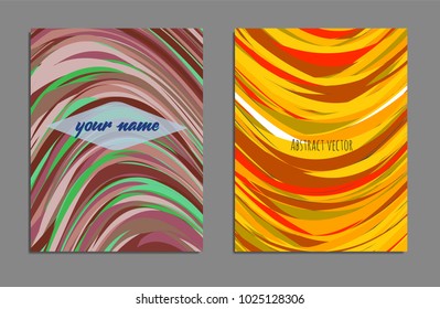 Minimal covers design. Bright colors. Future geometric template. Vector.