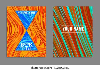 Minimal covers design. Bright colors. Future geometric template. Vector.