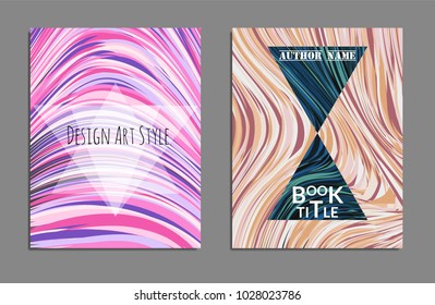 Minimal covers design. Bright colors. Future geometric template. Vector.