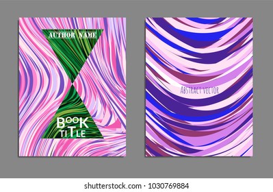 Minimal covers design. Bright colors. Future geometric template. Vector.