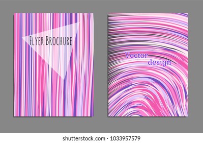Minimal covers design. Bright colors. Future geometric template. Vector.