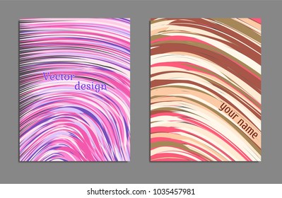 Minimal covers design. Bright colors. Future geometric template. Vector.