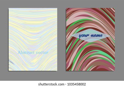 Minimal covers design. Bright colors. Future geometric template. Vector.