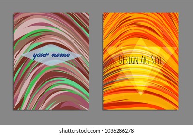 Minimal covers design. Bright colors. Future geometric template. Vector.