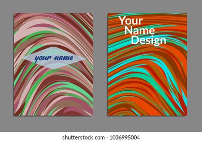 Minimal covers design. Bright colors. Future geometric template. Vector.