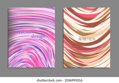 Minimal covers design. Bright colors. Future geometric template. Vector.