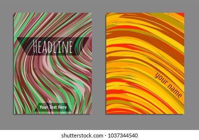 Minimal covers design. Bright colors. Future geometric template. Vector.