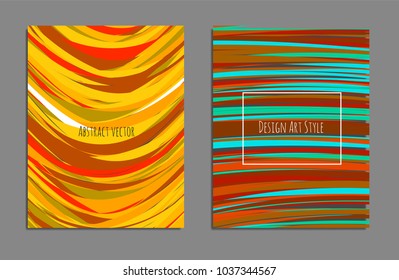 Minimal covers design. Bright colors. Future geometric template. Vector.
