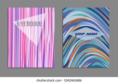 Minimal covers design. Bright colors. Future geometric template. Vector.