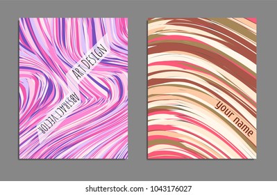 Minimal covers design. Bright colors. Future geometric template. Vector.