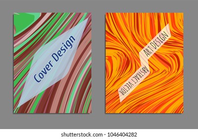 Minimal covers design. Bright colors. Future geometric template. Vector.