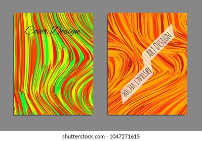 Minimal covers design. Bright colors. Future geometric template. Vector.