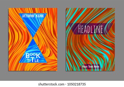 Minimal covers design. Bright colors. Future geometric template. Vector.