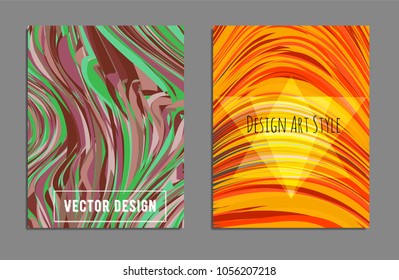 Minimal covers design. Bright colors. Future geometric template. Vector.