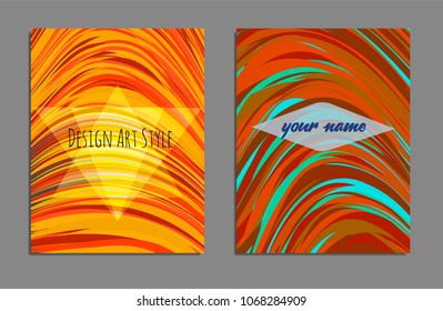 Minimal covers design. Bright colors. Future geometric template. Vector.