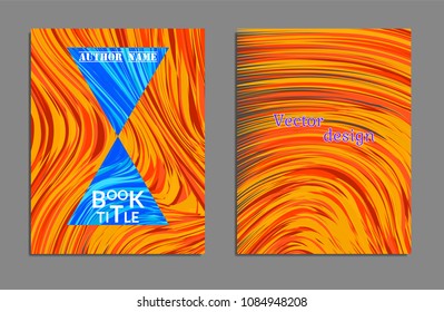 Minimal covers design. Bright colors. Future geometric template. Vector.