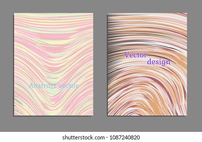 Minimal covers design. Bright colors. Future geometric template. Vector.