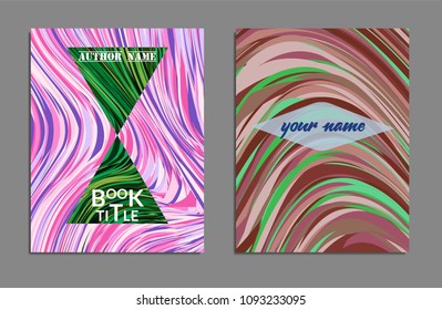 Minimal covers design. Bright colors. Future geometric template. Vector.