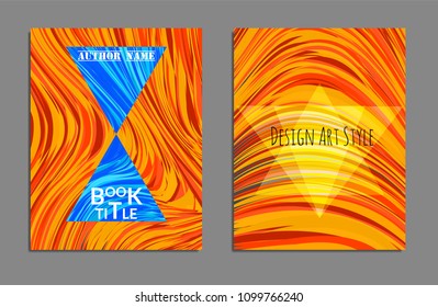 Minimal covers design. Bright colors. Future geometric template. Vector.