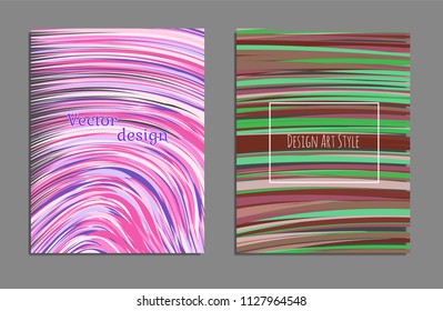 Minimal covers design. Bright colors. Future geometric template. Vector.