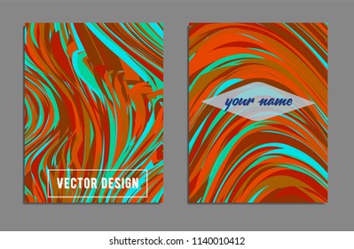 Minimal covers design. Bright colors. Future geometric template. Vector.