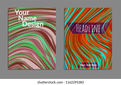 Minimal covers design. Bright colors. Future geometric template. Vector.