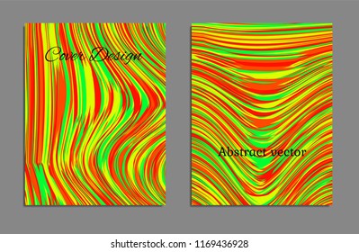 Minimal covers design. Bright colors. Future geometric template. Vector.
