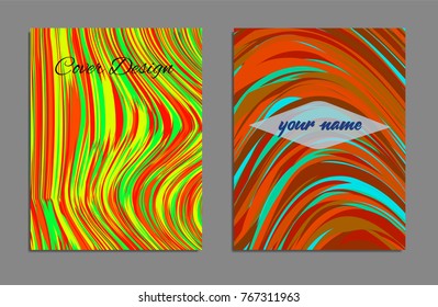 Minimal covers design. Bright colors. Future geometric template. Vector.