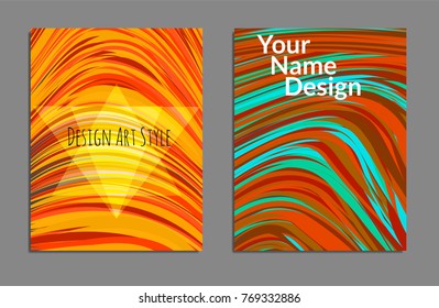 Minimal covers design. Bright colors. Future geometric template. Vector.