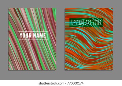Minimal covers design. Bright colors. Future geometric template. Vector.
