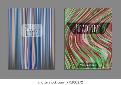 Minimal covers design. Bright colors. Future geometric template. Vector.