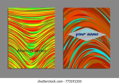 Minimal covers design. Bright colors. Future geometric template. Vector.