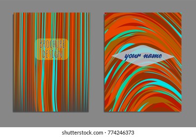 Minimal covers design. Bright colors. Future geometric template. Vector.