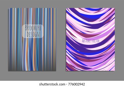 Minimal covers design. Bright colors. Future geometric template. Vector.