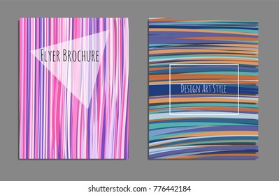 Minimal covers design. Bright colors. Future geometric template. Vector.