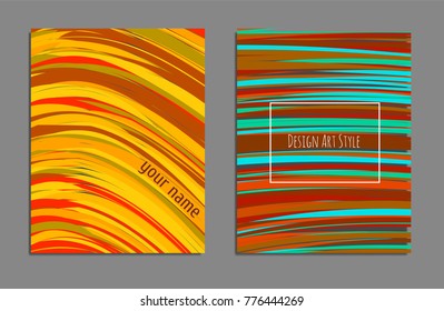 Minimal covers design. Bright colors. Future geometric template. Vector.